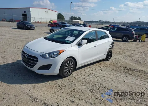 2017 Hyundai Elantra Gt from USA, damaged, VIN KMHD35LH4HU382024